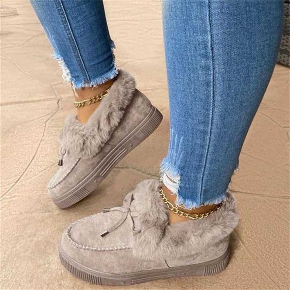 Women's Cozy Fur Lined Loafers